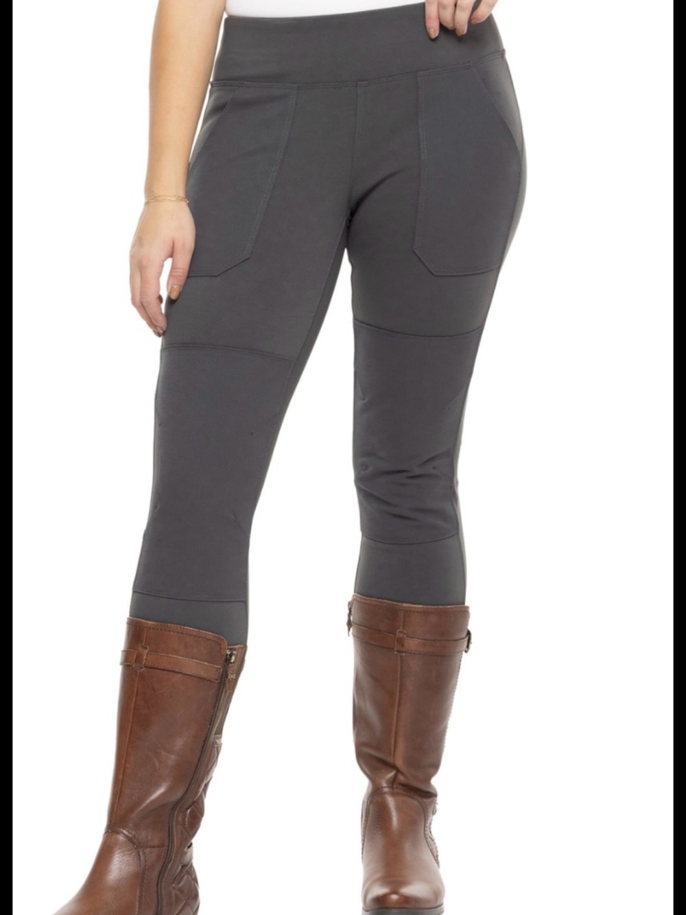 Carhartt Women's Force Utility Work Leggings Dark Gray Pockets Size Medium